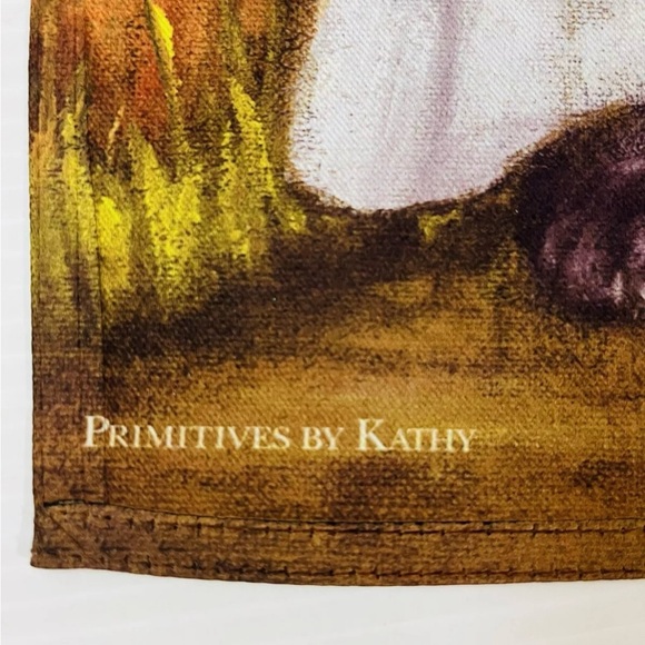 Primitives by Kathy Garden Flag Ghost Dog Double-Side Halloween Decor 12”x18”NWT - Picture 5 of 7